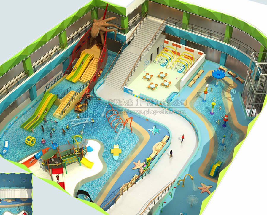 某廣場水上樂園設(shè)計(jì)效果圖
