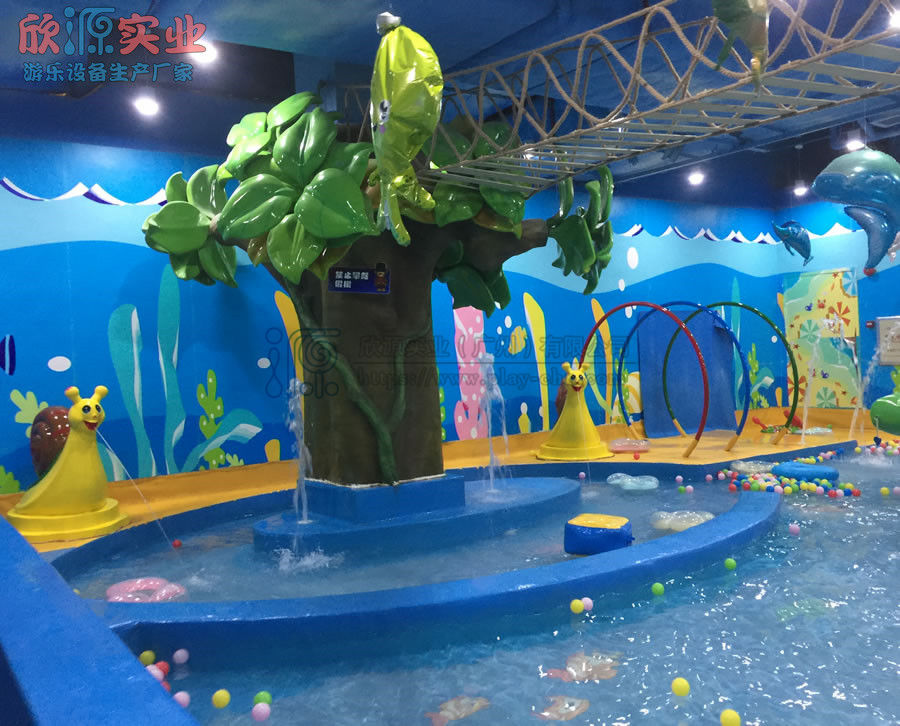 小型室內(nèi)水上樂(lè)園定制案例