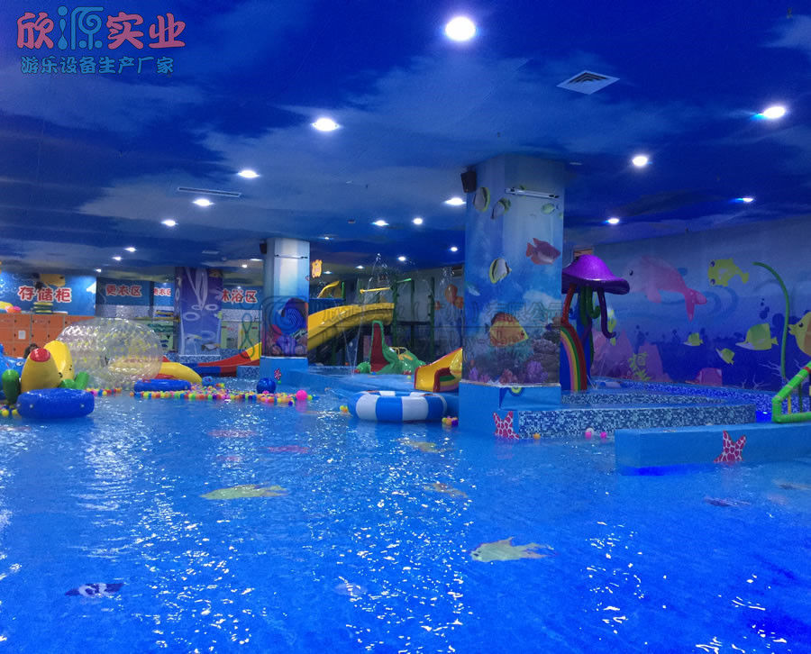 西安歡樂海室內水上樂園案例