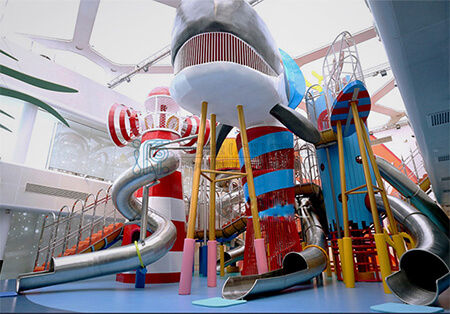 戶外不銹鋼滑梯