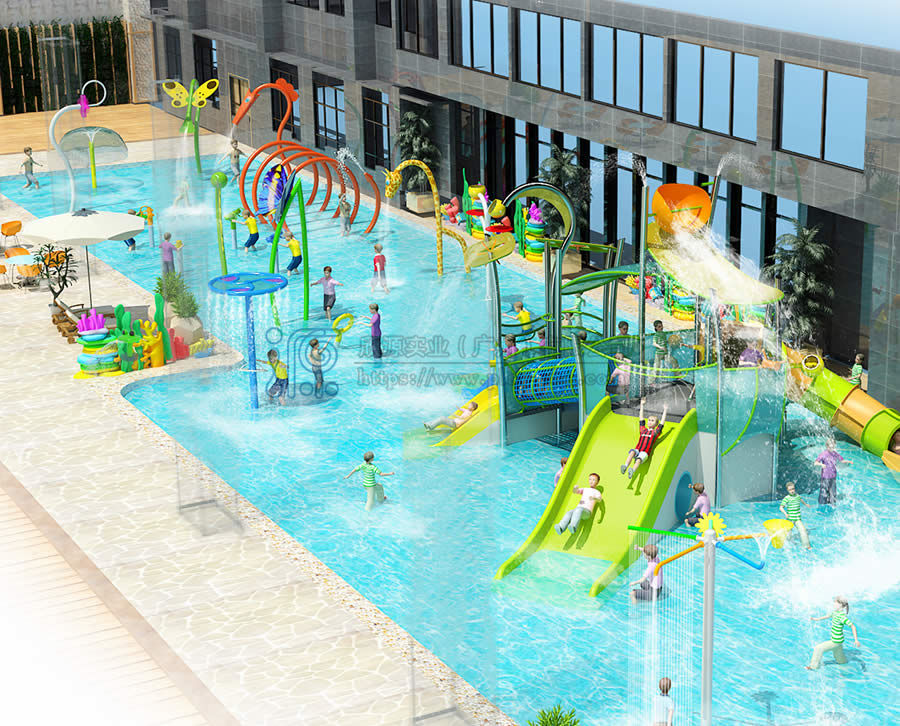 溫泉度假酒店472方室外水樂園規(guī)劃方案