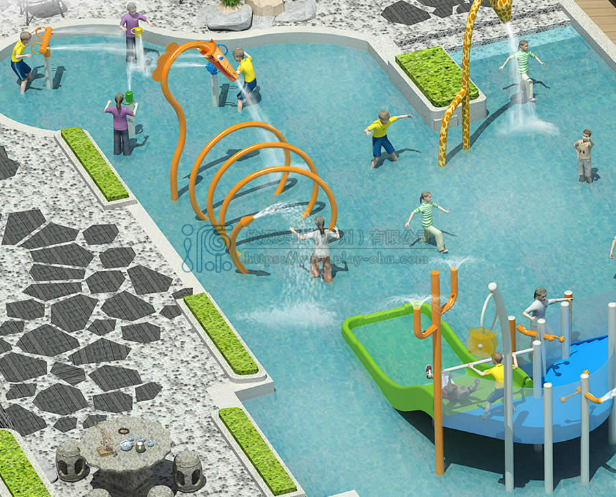 溫泉度假村小型水上樂園設計方案