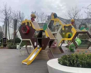 六棱體組合攀爬游樂設備