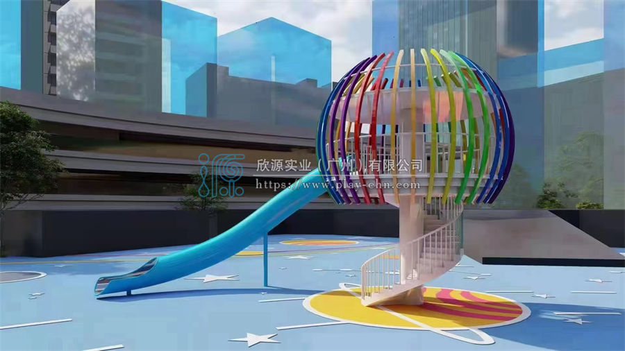 如何安全使用、管理水滑梯-1346