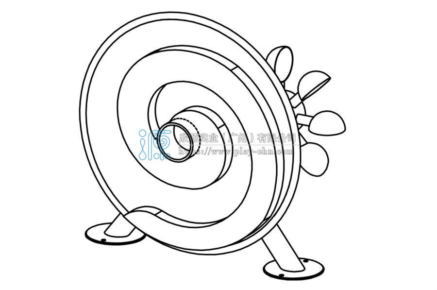 螺旋取水游樂設備