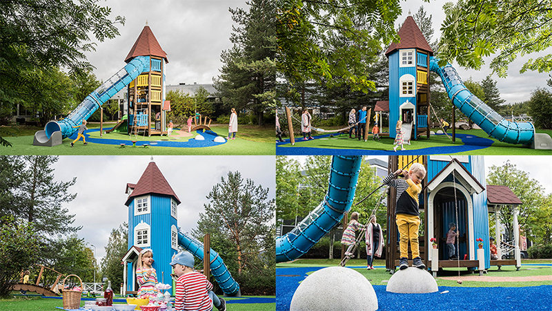 兒童室外游樂設備的存在價值