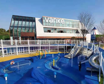 山東臨沂萬科新都會水上游樂設備定制案例