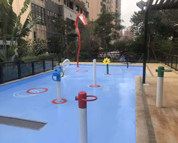 廣東湛江城市匯峰戶外水上樂園戲水設備定制案例