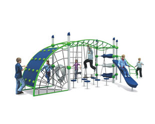網(wǎng)繩攀爬游樂設備款式14