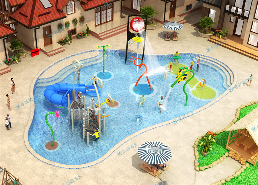 200平方溫泉水上樂園