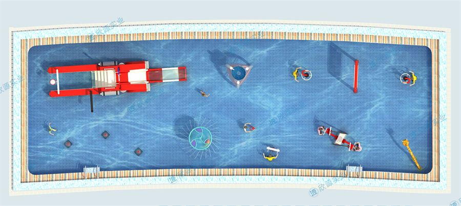 200平方消防主題溫泉水上樂園