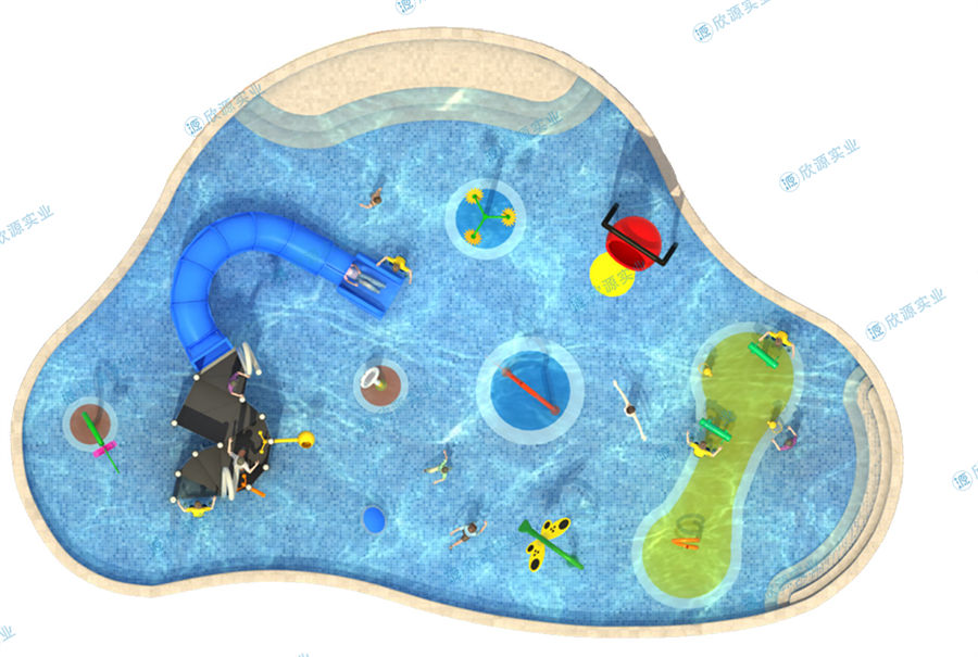 200平方溫泉水上樂園