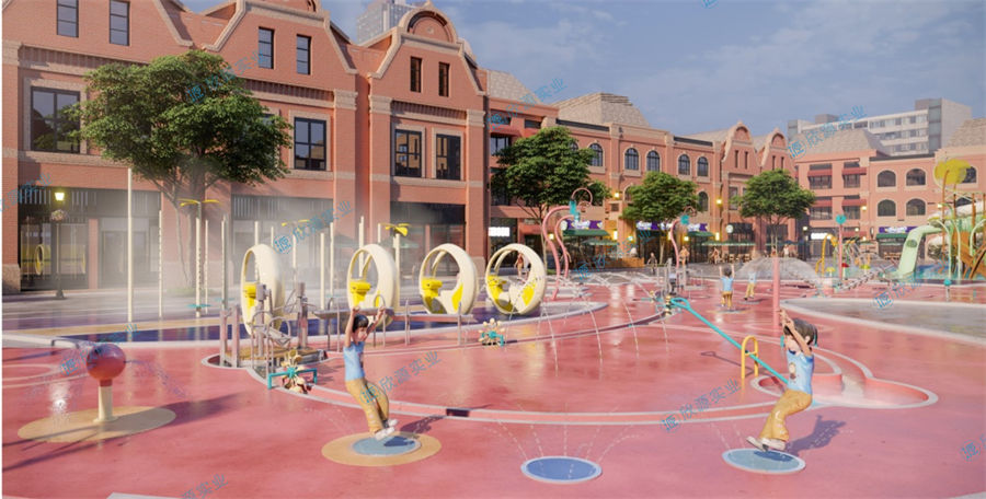 4000平方旱噴水上樂園整體規(guī)劃方案