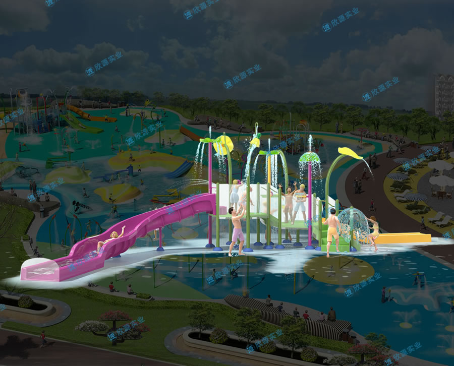 水上組合滑梯定制廠家