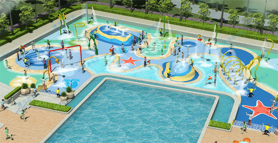 680平方室外水上樂園整體規劃方案