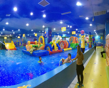 西安歡樂海室內水上樂園案例