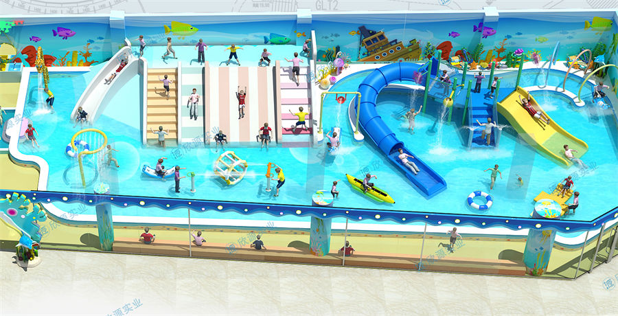 431平方室內恒溫水上樂園