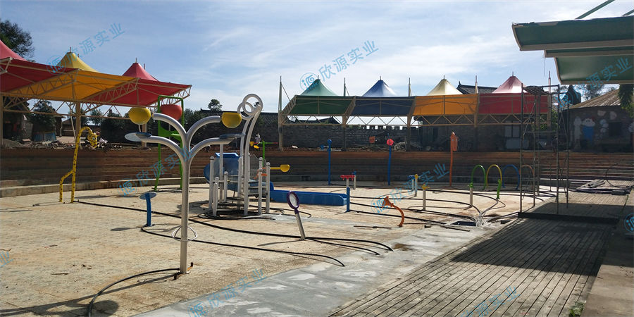 豪華版旋轉倒水桶戲水游樂設備