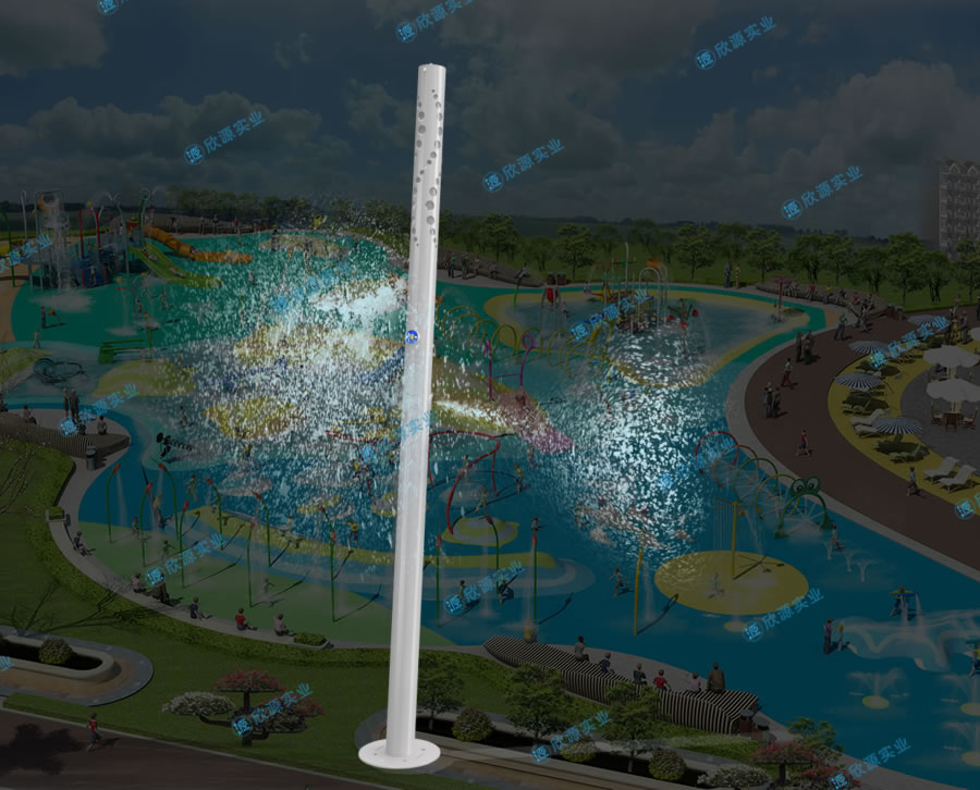 噴霧立柱戲水設備