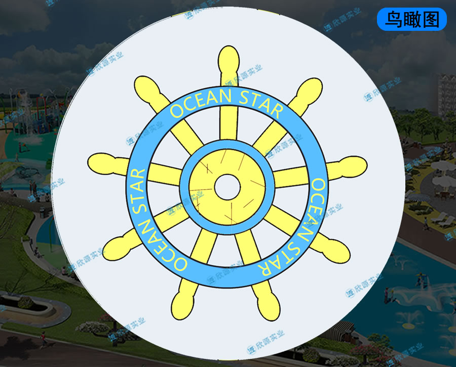 立柱噴霧戲水游樂設備