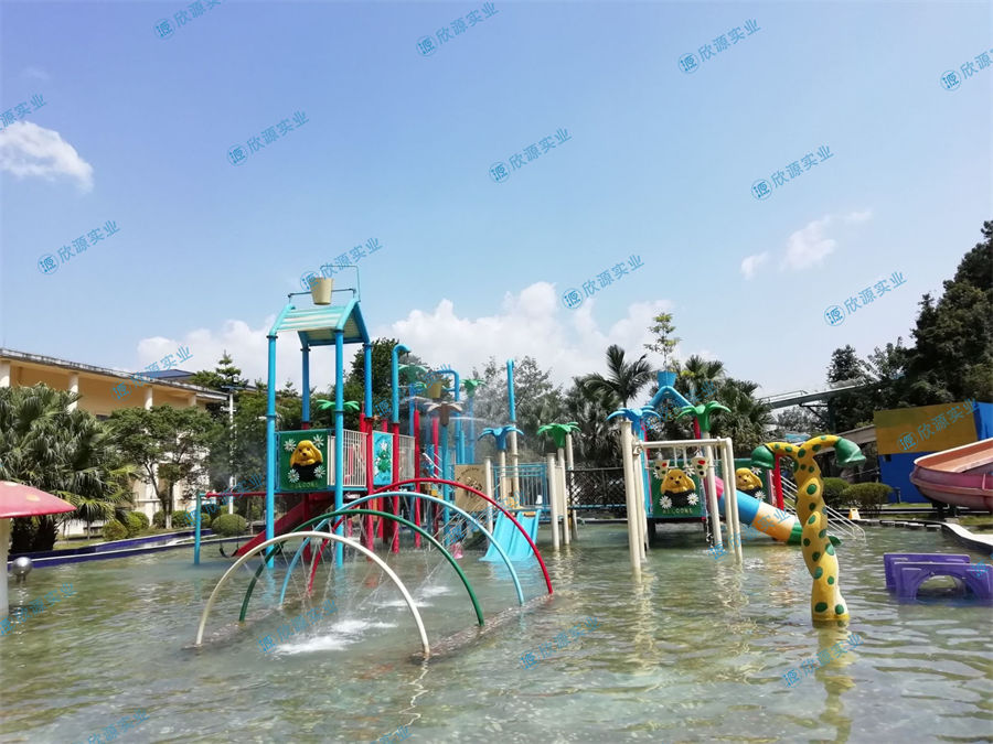 廣東韶關(guān)溫泉酒店水上樂園案例
