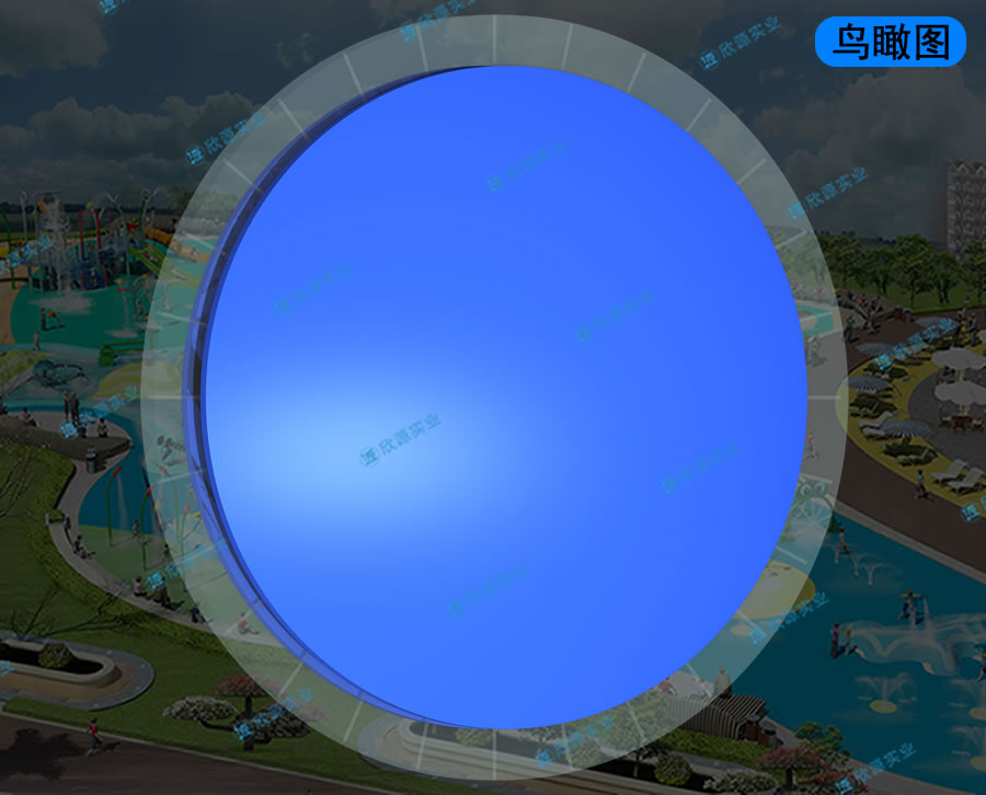 UFO飛船戲水游樂設備定制