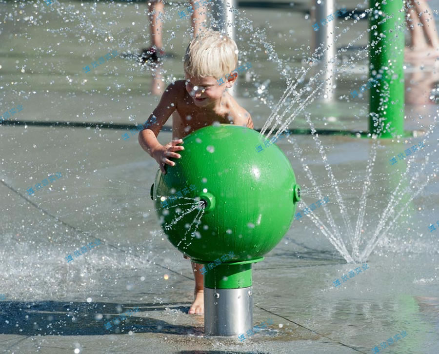 萌寶頭戲水游樂設備