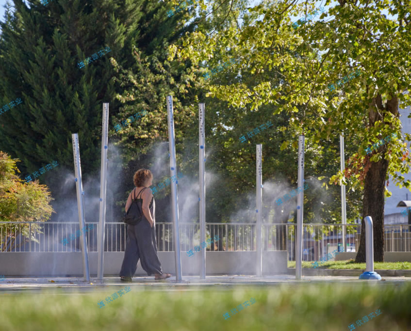 噴霧立柱戲水設備