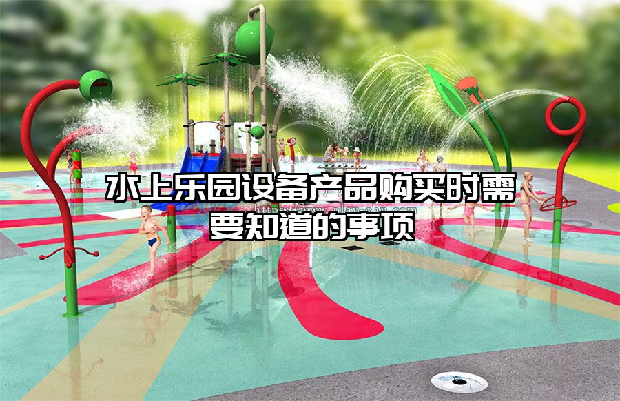 水上樂園設(shè)備產(chǎn)品購買時(shí)需要知道的事項(xiàng)