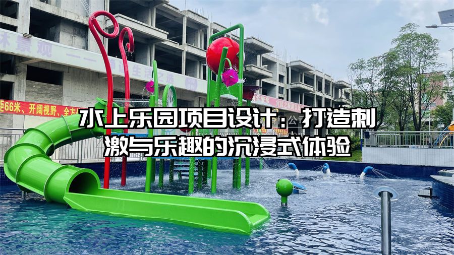 水上樂園項目設計：打造刺激與樂趣的沉浸式體驗