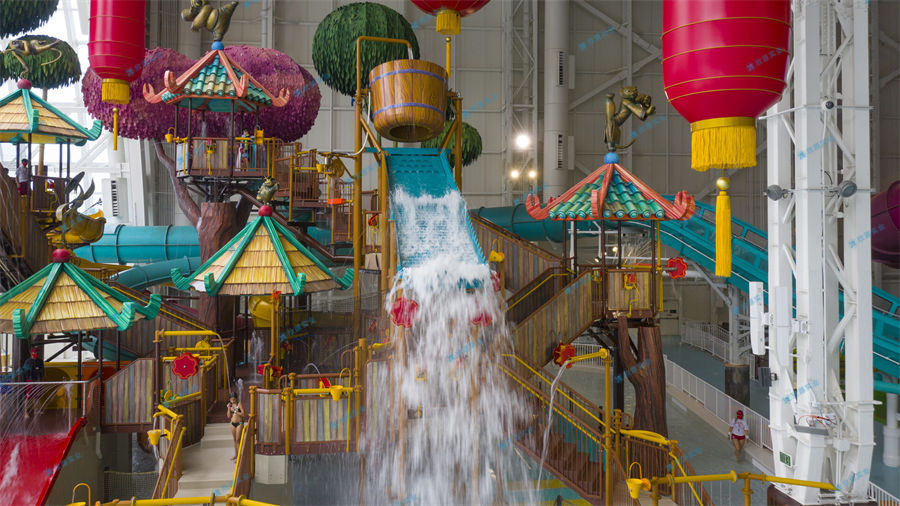 水上游樂設備水滑道漂流的優勢-7674