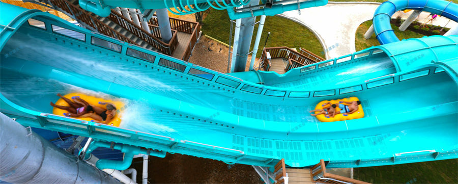 水上樂園滑梯的樂園管理-7358