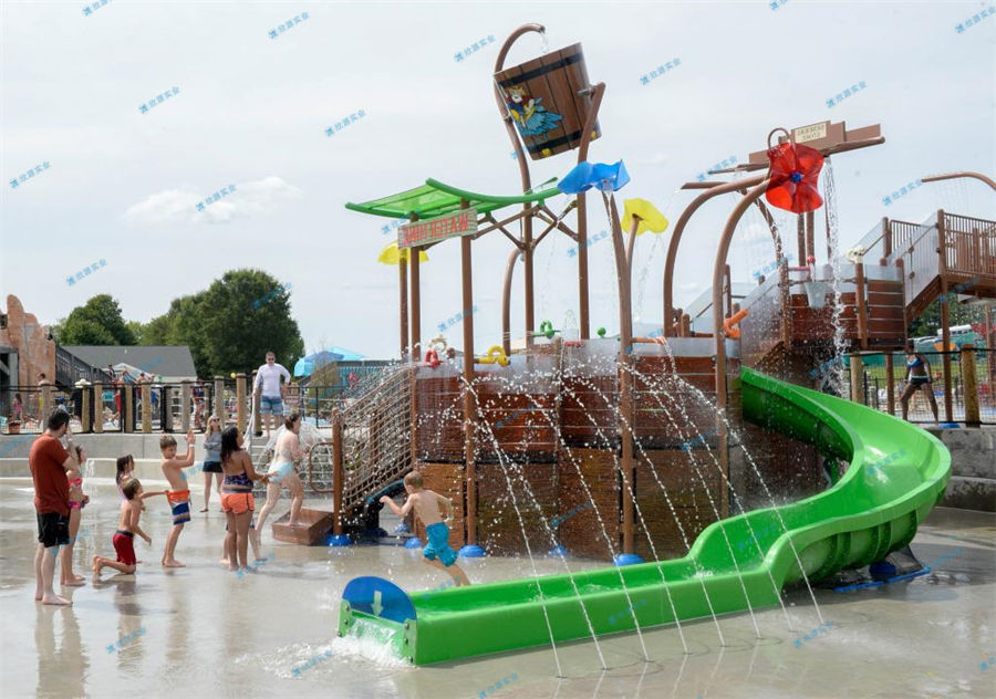 水上樂園設施廠家框架網-7543