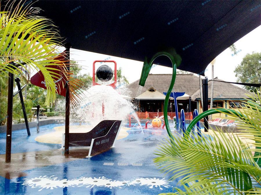 解析非常新水上樂園設(shè)備建造流程-7991