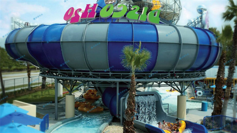 如何安全使用管理水滑梯-7376