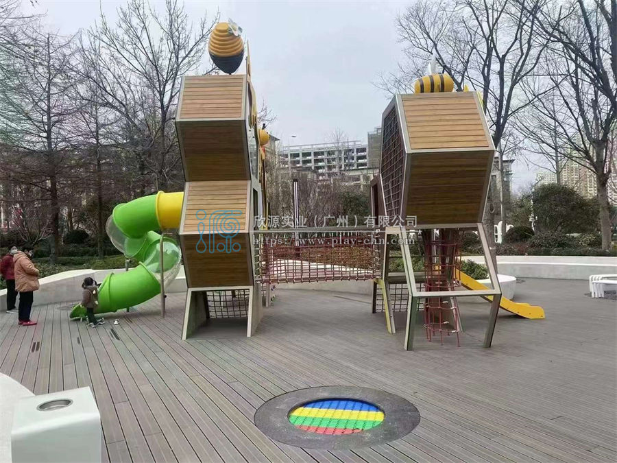 六棱體組合攀爬游樂設備