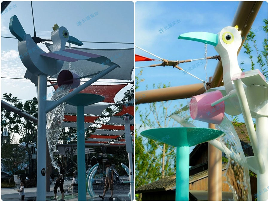 合肥圩圩谷精靈部落親子主題樂園戲水設備定制案例 合肥圩圩谷精靈部落親子主題樂園戲水設備定制案例