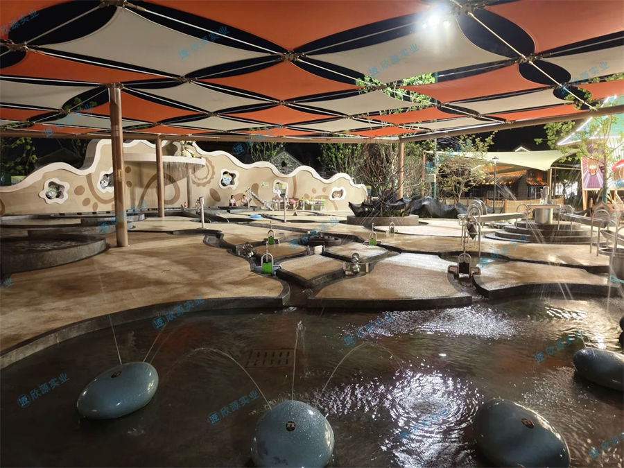 合肥圩圩谷精靈部落親子主題樂園戲水設備定制案例6